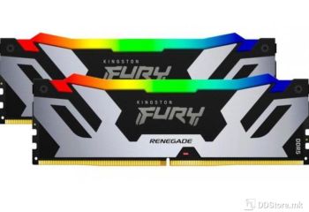 DIMM DDR5 32GB (2x16GB kit) 8000MT/s KF580C38RSAK2-32 FURY Renegade Silver RGB X