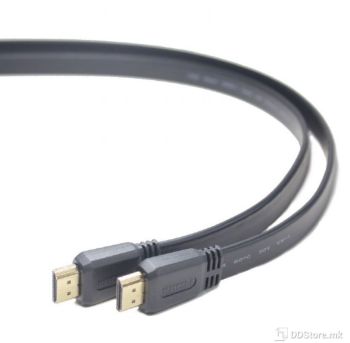 Cable HDMI M/M 1m v.2.0 4K Cablexpert Flat with High Speed Ethernet