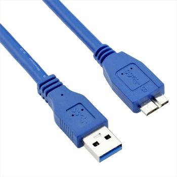 CABLES USB 3.0 AM-USB 3.0 microB 1,5m
