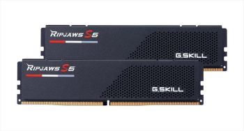 RAM DDR5 32GB(2x16GB) 6000MHz CL32 G.SKILL Ripjaws S5 Intel XMP Black F5-6000J3238F16GX2-RS5K