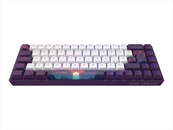 KEYBOARD MECHANICAL DARK PROJECT DPP68 SUNRISE 65% HS RGB linear G3ms Sapphire switch, +4 switch