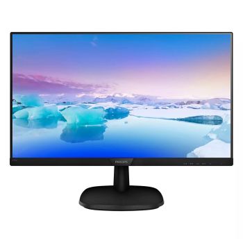 Philips FullHD LCD Monitor 273V7QDSB, V-Line, Panel Size: 27inch/68,6cm Panel type: IPS, Optimum resolution: 1920 x 1080 @ 75 Hz, Respo