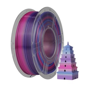 Sunlu SILK PLA+ Rainbow02, 1.75mm 1kg/roll 3D Printer Filament