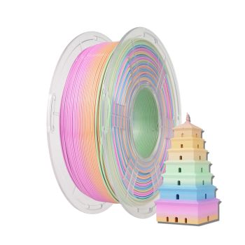 Sunlu SILK PLA+ Rainbow04, 1.75mm 1kg/roll 3D Printer Filament