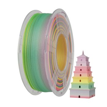 Sunlu SILK PLA+ Rainbow01, 1.75mm 1kg/roll 3D Printer Filament
