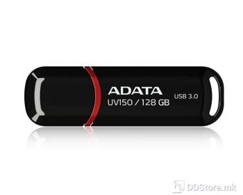 ADATA DashDrive UV150 Black AD, 128 GB, USB 3.0, 90 MB/s, 40 MB/s, Black
