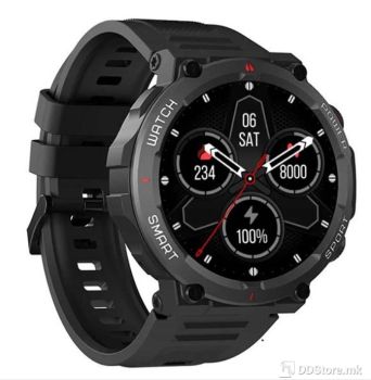 Smartwatch Blackview W50 Black 1.39" Heart rate/IP68 Waterproof/BT Calls/100+ Sports/Sleep Monitor