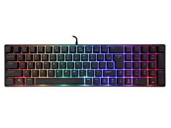 Keyboard White Shark Gaming Gladius RGB Black