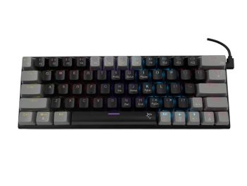 Keyboard White Shark Gaming Wakizashi 60% Mechanical RGB Black/Grey Blue Switch