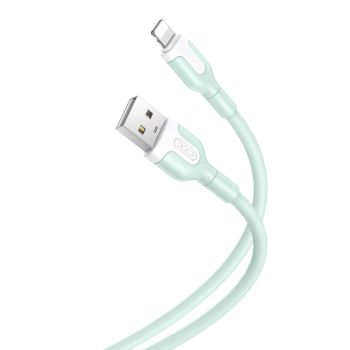 Cable USB-A to Lightning 1m XO NB212 Green