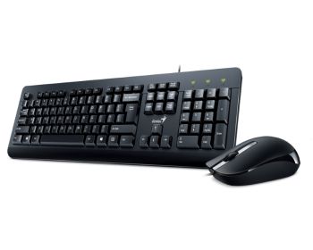 Genius KM-160 USB Keyboard Black + Mouse