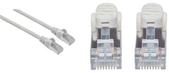 Network Cable, Cat6 certified, CU, S/FTP, LSOH, 10 m, Gray