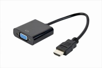 CONVERTOR HDMI (M) TO VGA (F) Black