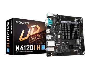 MB Gigabyte N4120 H Quad Core DDR4 SODIMM, SATA3, M.2, USB3.2, GBit LAN, HDMI 2.0, VGA,