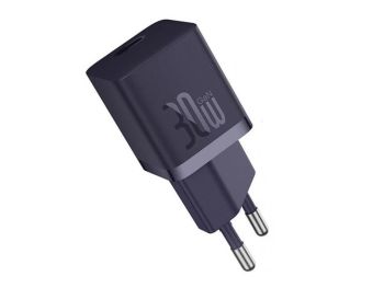 USB Universal Power Charger Baseus GaN5 PD 30W Type-C Purple