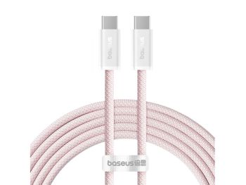 Cable USB 2.0 Type-C to Type-C 2m Baseus Dynamic 3 PD 100W Baby Pink