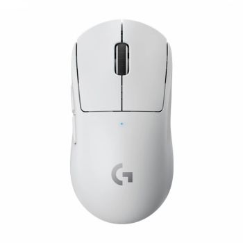 Logitech G PRO X SUPERLIGHT Wireless Gaming Mouse White, Ultra-Lightweight, HERO 25K Sensor, 25,600 DPI, 5 Programmable Buttons, Long B