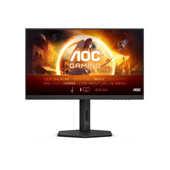 AOC FullHD Flat LED Backlit Gaming monitor 27G4X, Panel Size: 27nch, Panel type: IPS, Optimum resolution: 1920 x 1080 @ 180 Hz, Respons