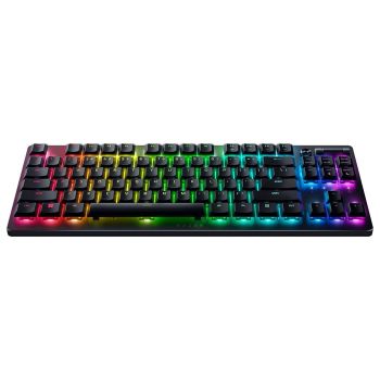 Razer DeathStalker V2 Pro Tenkeyless (Red Switch) - US Layout, Wireless Gaming Keyboard, Low-Profile Optical Switches, Linear Red, Hype