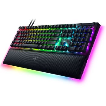 Razer BlackWidow V4 Pro (Green Switch) - US Layout, Wired Mechanical Gaming Keyboard, Green Mechanical Switches Tactile & Clicky, Doubl