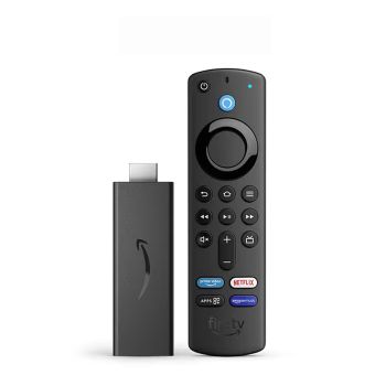 Amazon Fire TV Stick 2021, HDMI 2.0, Alexa Voice Remote, TV controls and access to hundreds of thousands of films and TV episodes, B08C