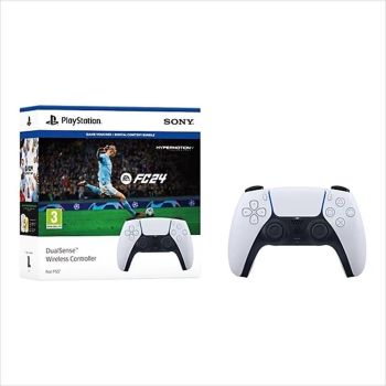 GAME PLAYSTATION 5 DUALSENSE WIRELESS CONTROLLER White + EA SPORTS FC 24 Bundle