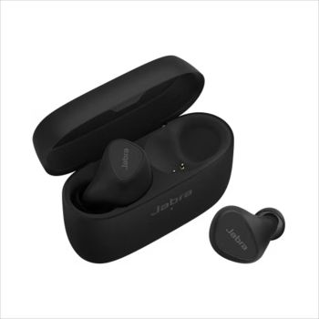 EARPHONES WIRELESS JABRA ELITE 5 Titanium Black, 100-99181000-60