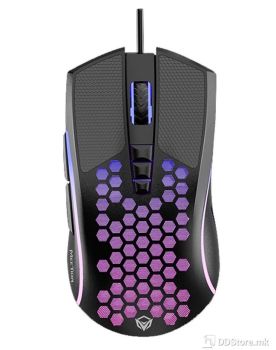 Meetion GM015 GAMING Mouse Black, RGB Backlight