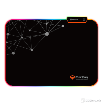Meetion PD120 Mouse pad, Rainbow Backlit with  Multiple lighting modes., Thickness 4mm., 355*265*4mm