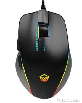 Meetion GM230 GAMING Mouse Black, RGB Backlight