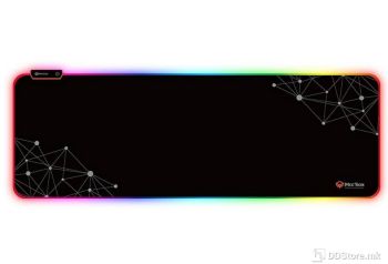 Meetion PD121 Mouse pad, Rainbow Backlit with  Multiple lighting modes.
