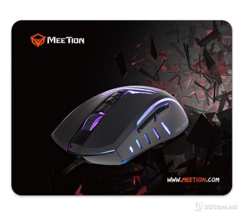Meetion C011 2 in 1(Mouse + Pad), Mouse RGB Backlight
