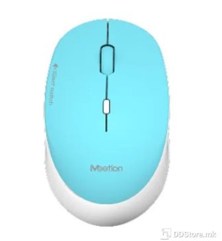 Meetion Mouse R570 Cyan, 2.4G Wireless