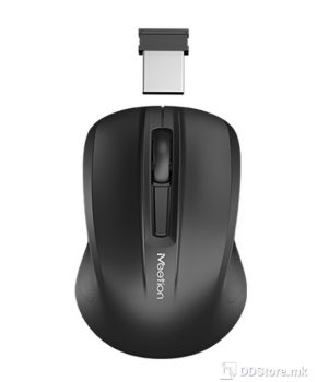Meetion Mouse MiniGo BT Black, 2.4G Wireless + Bluetooth Mini Mouse