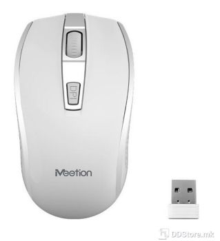 Meetion Mouse R560 White 2.4G Wireless, 3+1 Buttons