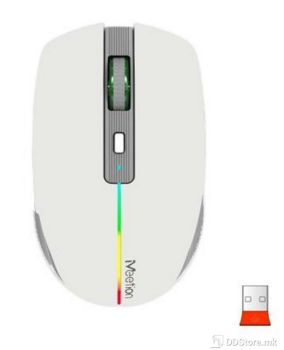 Meetion BTM002 Mouse Khaki Bluetooth + 2.4G Wireless Rechargeable