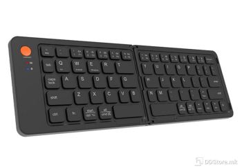 Meetion BTK001 Black Bluetooth 5.1 Scissor Keyboard, Bluetooth 5.1 Scissor Keyboard
