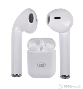Earphones Trevi AirBuds Bluetooth w/Microphone HMP 1222 White