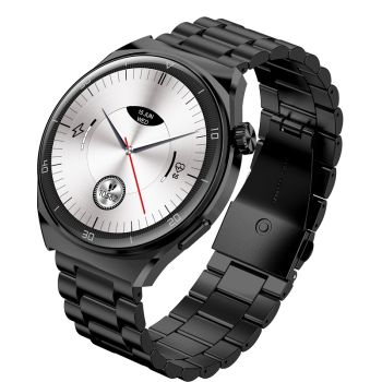 Smartwatch Garett Men V12 Black Steel