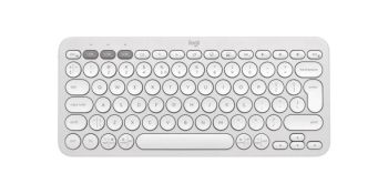 Keyboard Logitech Wireless Pebble Keys 2 K380s White