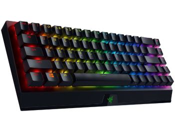 Keyboard Razer BlackWidow V3 Mini HyperSpeed Wireless/BT 65% Mechanical Gaming RGB Green Switch