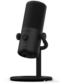 [C] NZXT Capsule Mini USB Microphone Black (AP-WMMIC-B1)