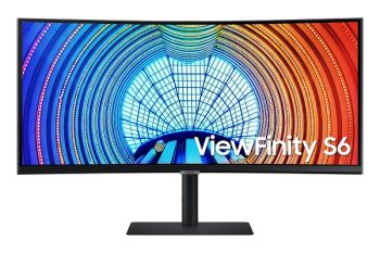 Monitor 34" Samsung LS34C652UAUXEN 100Hz, UWQHD 3440x1440, HDMI, DP, USB-C, Lan, Speakers