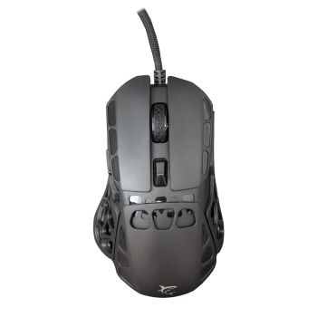 Mouse White Shark Gaming Ector 12000dpi Black