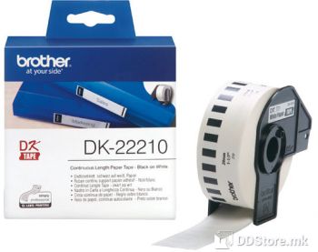 Brother DK-22210 labels white 29mm x 30.5m