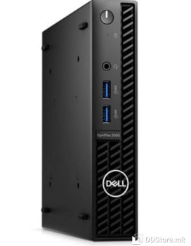 PERSONAL COMPUTER DELL Optiplex Micro (7010), i3-13100T,8GB DDR4, M.2 256GB PCIe NVMe SSD, Wi Fi 6E+BT,Internal speaker, Kbd & Mouse, Win 11Pro., 3y