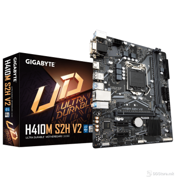 MOTHERBOARD GIGABYTE  H410M S2H v2 mATX MOT 1200