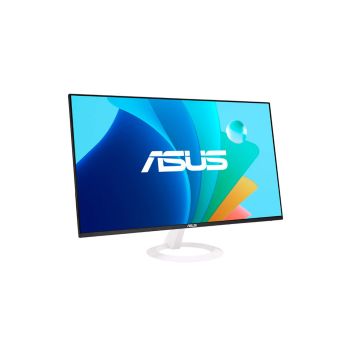 ASUS 24" VZ24EHF-W Eye Care Gaming Monitor, White, 24-inch (23.8-inch viewable), IPS, Full HD, Frameless, 100Hz, Adaptive-Sync, 1ms MPR