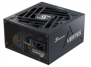 PSU 1200W SEASONIC VERTEX GX-1200 w/PCIE 5.0 80+ GOLD , Fully Modular, BLACK