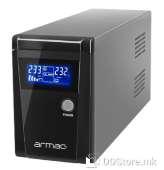 UPS Armac Office 650VA 390W 230V, 2xSchuko/ LCD/Metal Case